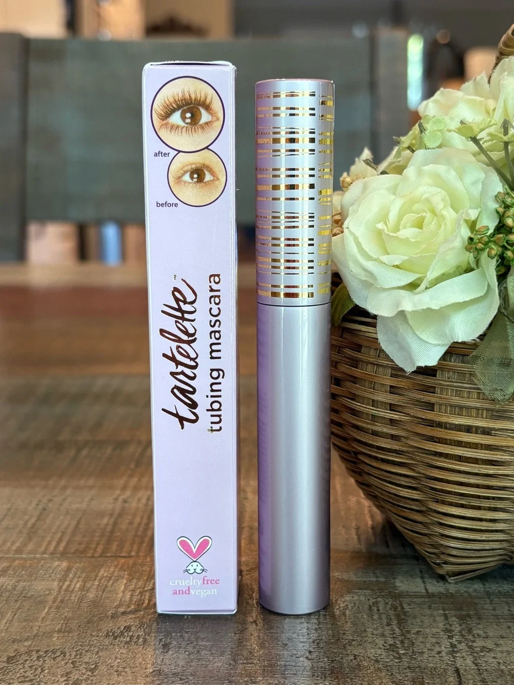 New TARTE Tartelette TUBING MASCARA in BROWN Full Size!